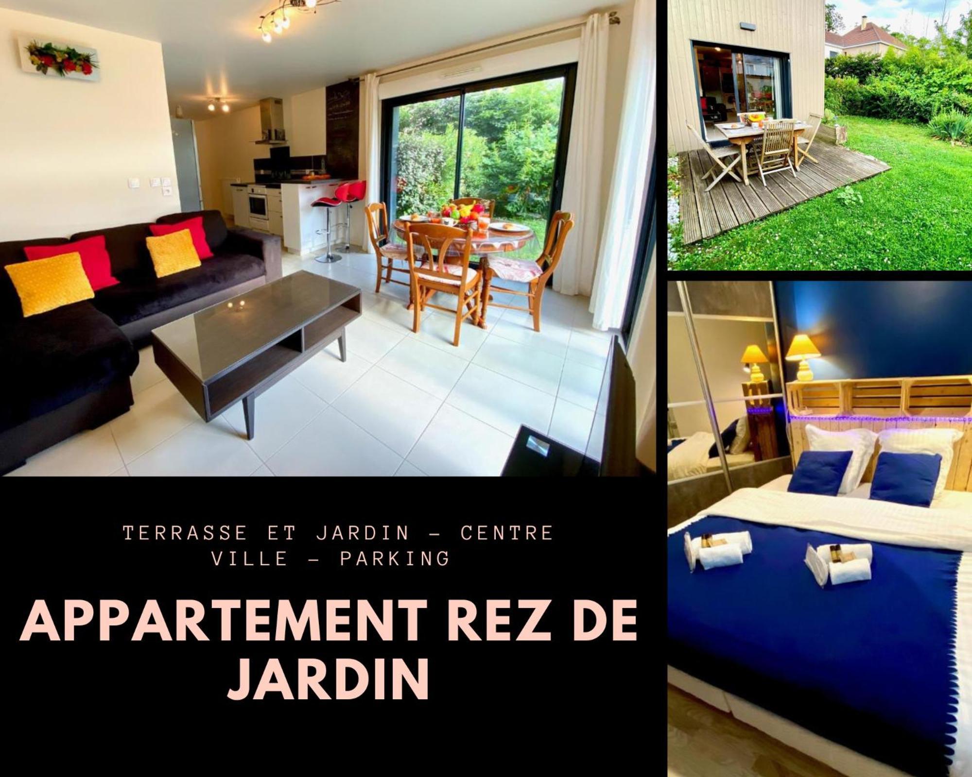 Le Neptune, Appartement Avec Parking Et Jardin Proche Universite Кан Экстерьер фото